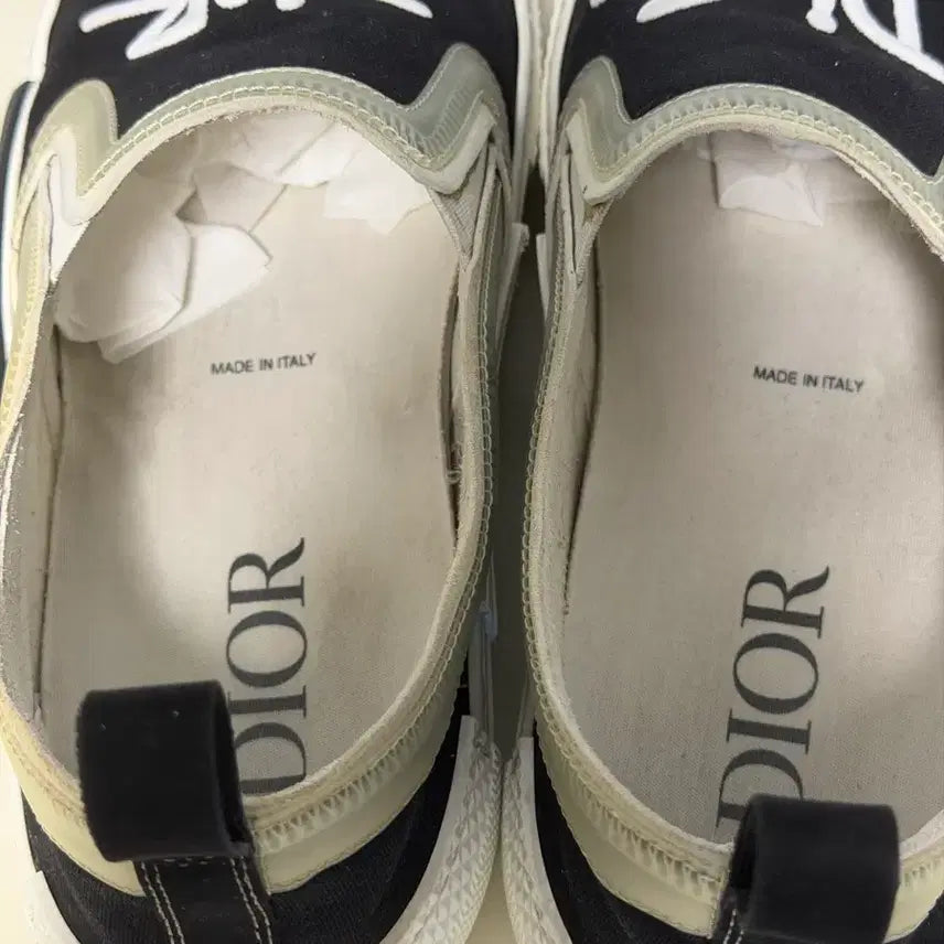 [BUNJANG] Dior x Stussy B23 Slip-On Sneakers Size 275 / 디올 스투시 B23 슬립온 [275]