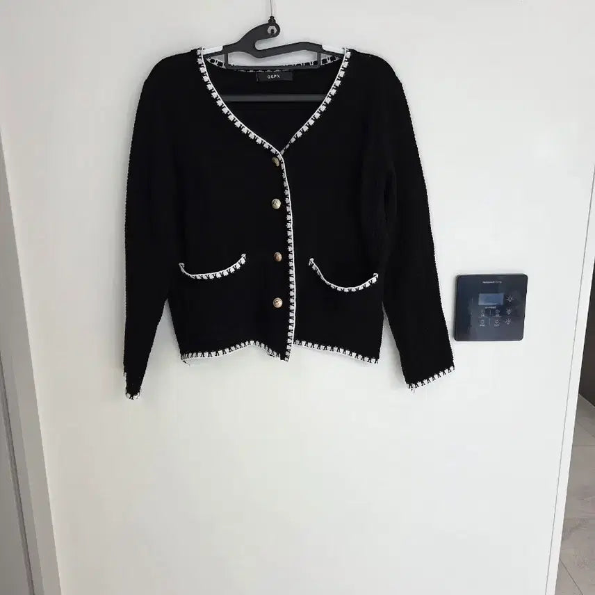 [BUNJANG] GGPX Knit Cardigan Black / GGPX 가디건