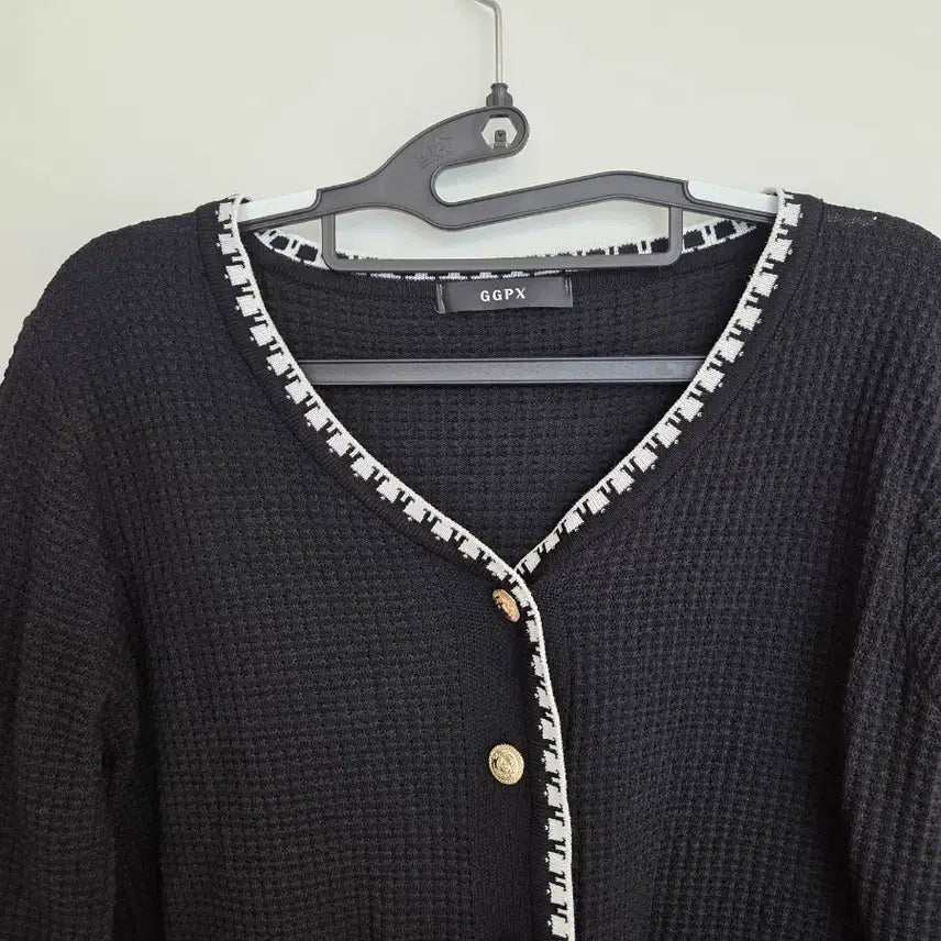 [BUNJANG] GGPX Knit Cardigan Black / GGPX 가디건