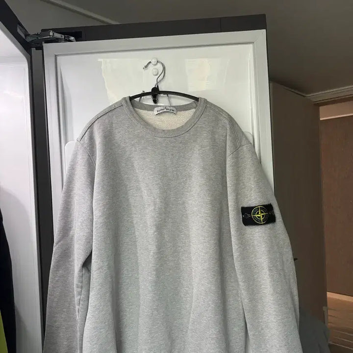 [BUNJANG] Stone Island Sweatshirt Gray / 스톤아일랜드 맨투맨 회색