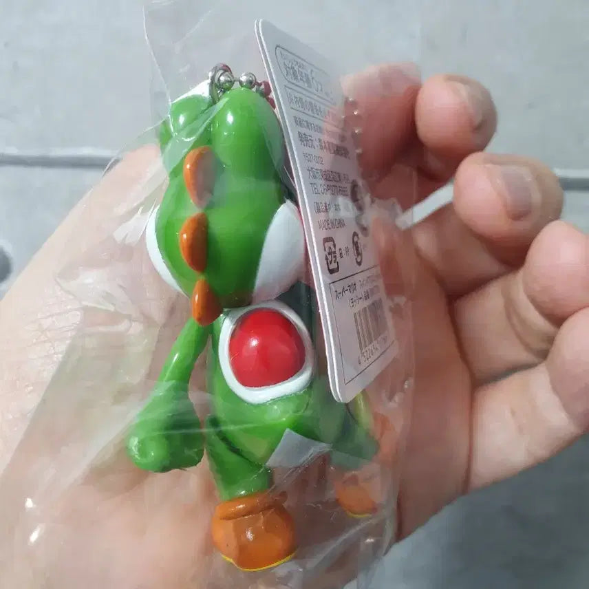 [BUNJANG] Super Mario Yoshi Swing Keychain Holder / 슈퍼마리오 요시 스윙 키링 키홀더