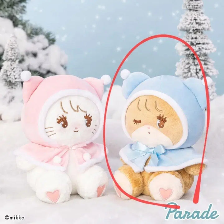 [BUNJANG] Miko Characters Lil Ala Mode Mikko Latte Bear Plush / 미코 캐릭터즈 Lil ala mode mikko latte 라떼 곰 인형