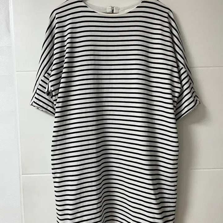 [BUNJANG] COS Color Stripe Loose Fit Cotton Midi Dress / 코스 원피스