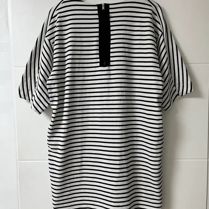 [BUNJANG] COS Color Stripe Loose Fit Cotton Midi Dress / 코스 원피스