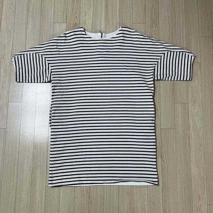 [BUNJANG] COS Color Stripe Loose Fit Cotton Midi Dress / 코스 원피스