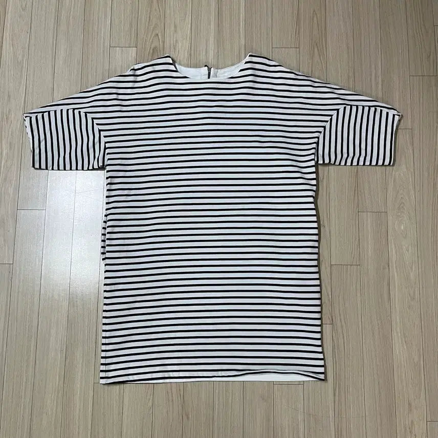 [BUNJANG] COS Color Stripe Loose Fit Cotton Midi Dress / 코스 원피스