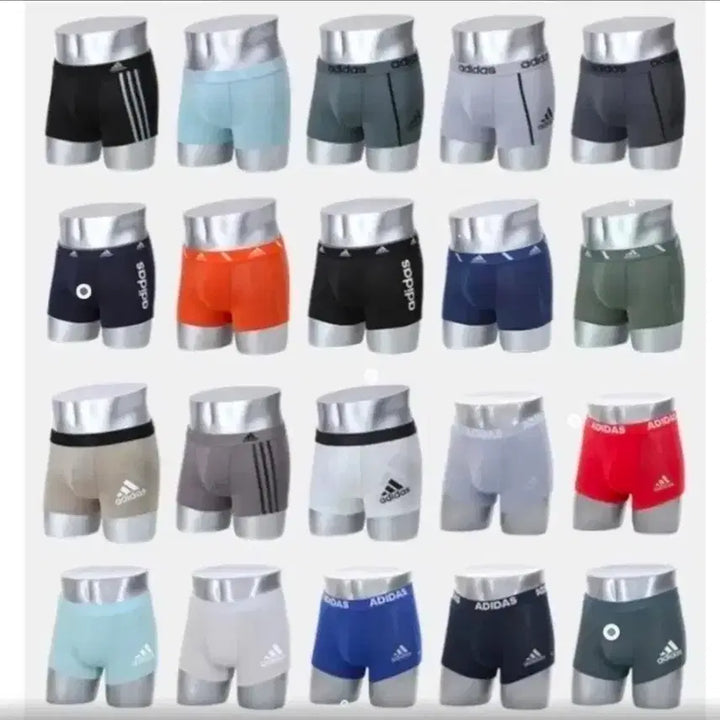 [BUNJANG] Adidas Boxer Briefs (Set of 5) - Size 95(M) / 미개봉 아디다스 드로즈 98(5개)