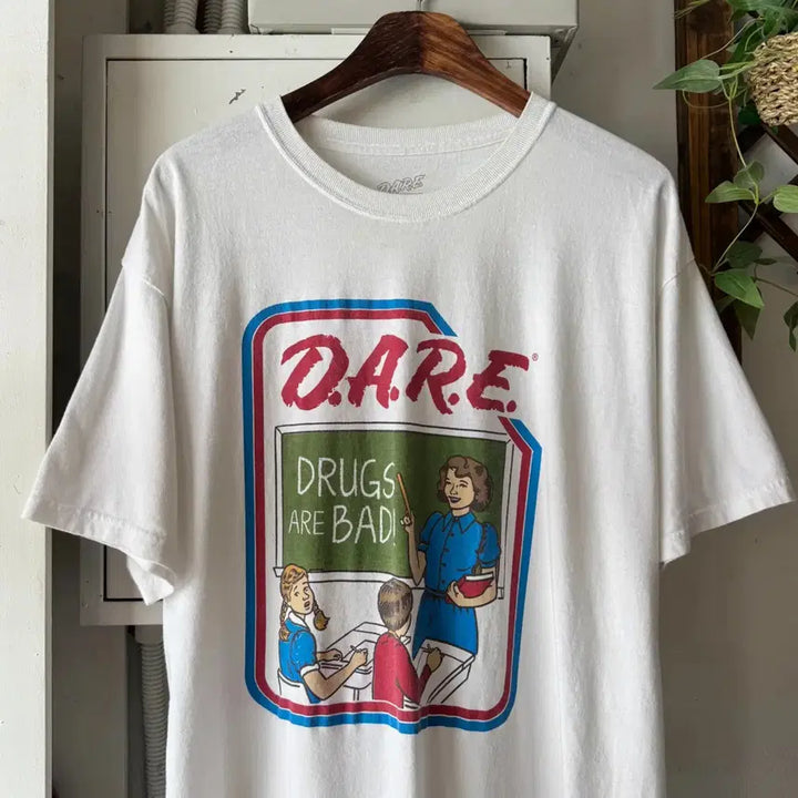 [BUNJANG] Vintage USA D.A.R.E. Campaign T-Shirt / [L]USA 빈티지 D.A.R.E 캠페인 티셔츠