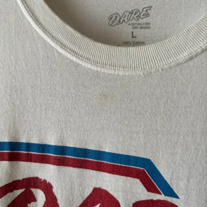 [BUNJANG] Vintage USA D.A.R.E. Campaign T-Shirt / [L]USA 빈티지 D.A.R.E 캠페인 티셔츠