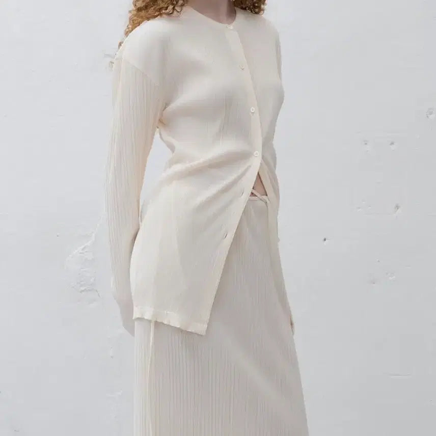 [BUNJANG] Le917 Matera Pleats Shirt Size 34 / Le917 르셉템버 matera 마테라 플리츠 셔츠 34