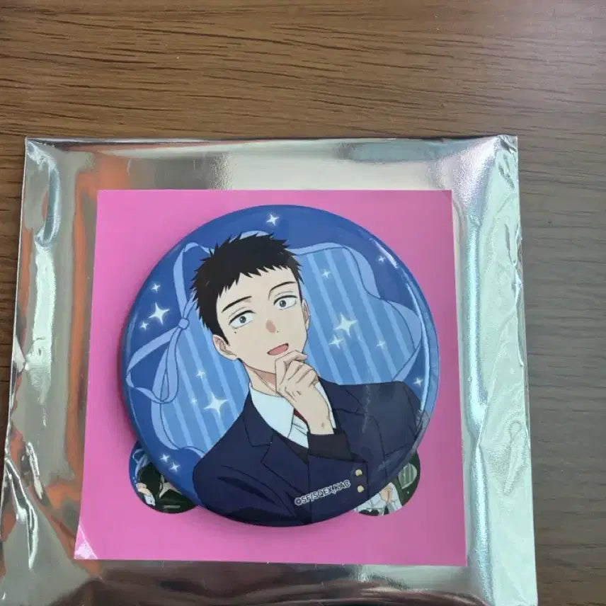 [BUNJANG] My Dress-Up Darling Gojo Satoru Can Badge / 그 비스크돌은 사랑을 한다 콜라보 카페 캔뱃지 고죠