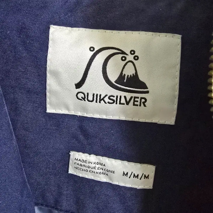 [BUNJANG] Quiksilver Navy Hooded Quilted Jacket / Quiksilver 네이비 후드 자켓 M