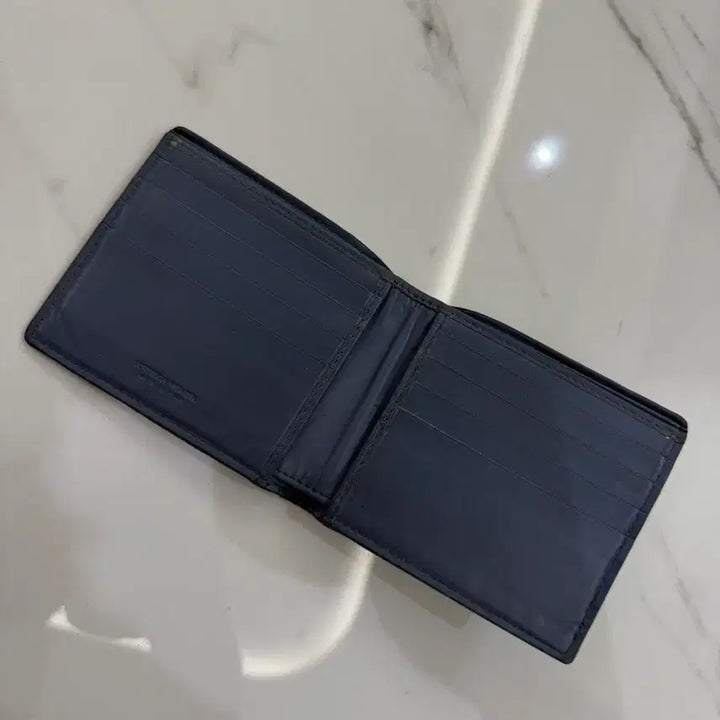 [BUNJANG] Bottega Veneta Intrecciato Piccolo Gray Bi-fold Wallet / [OS] 보테가 베네타 인트레치아토 피콜로 그레이 폴더형 지갑
