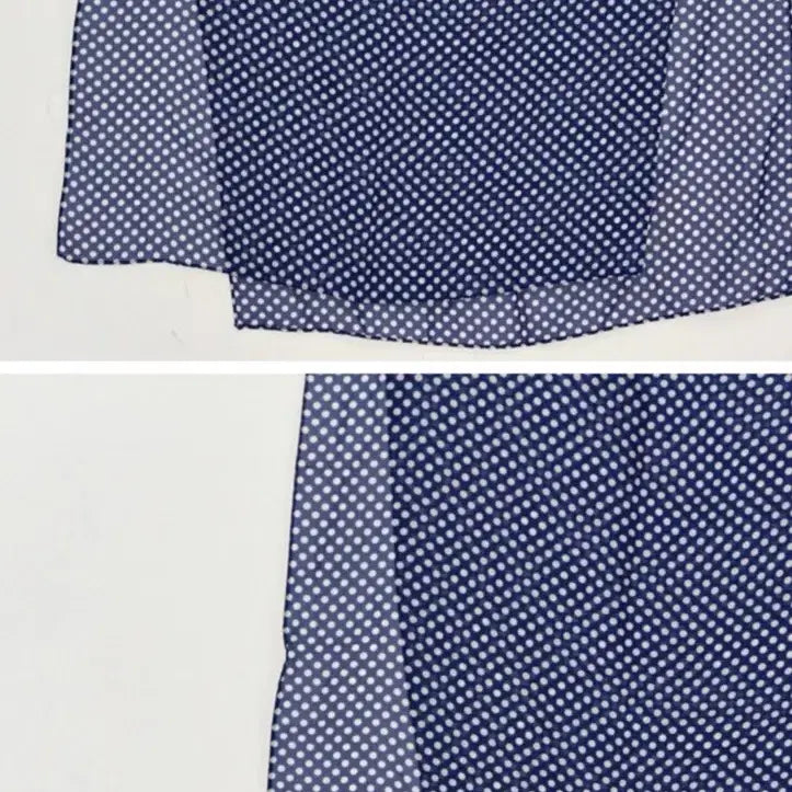[BUNJANG] Navy Dot Scarf / 도트스카프