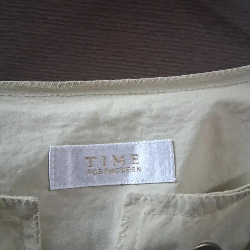 [BUNJANG] TIME Ivory String Detail Blouse (One Size) / 타임 끈 장식 블라우스(프리)