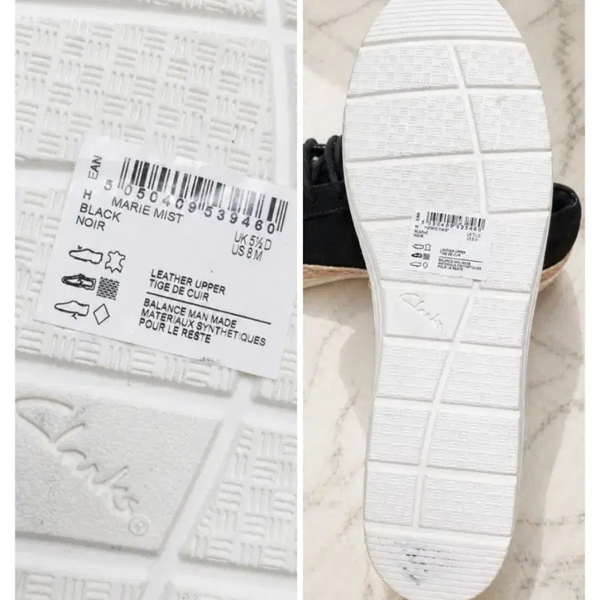 [BUNJANG] Clarks Marie Mist Derby Shoes / (정품/새상품) 클락스 레이디스 마리 미스트 더비 / (245)