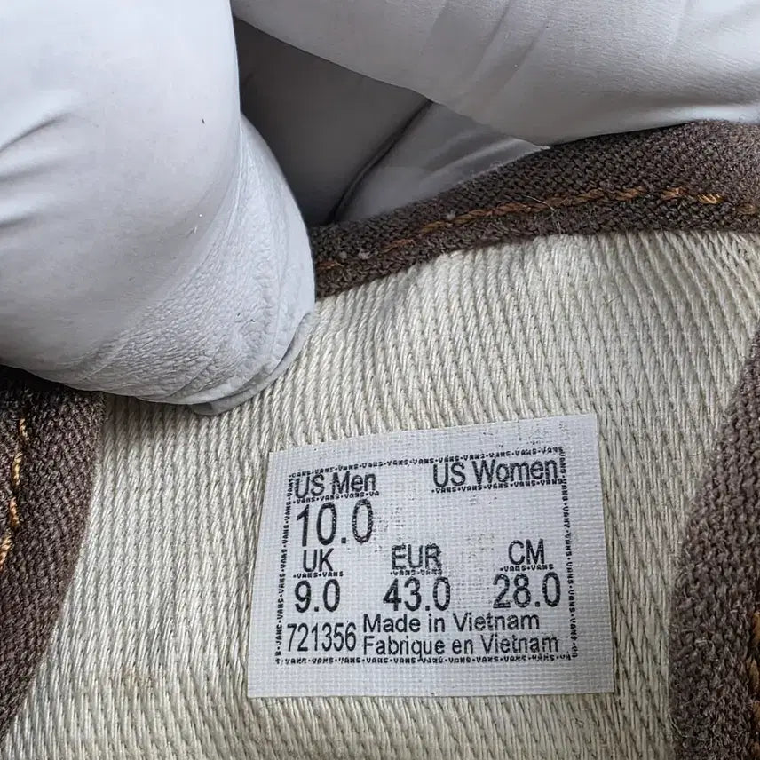 [BUNJANG] Vans Vault x Taka Hayashi High-Top Sneakers / 빈트로^^280 반스볼트 X 타카하야시 하이탑 한정판