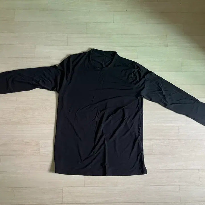 [BUNJANG] Lululemon Mile Marker Merino Wool Blend Long Sleeve Shirt BLK / 룰루레몬 마일 메이커 메리노 울 블렌드 롱슬리브 셔츠 BLK