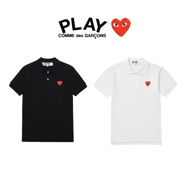 [BUNJANG] Comme des Garçons Polo T-shirt / 꼼데가르송 카라 반팔티