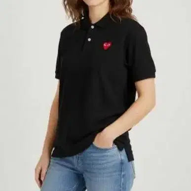 [BUNJANG] Comme des Garçons Polo T-shirt / 꼼데가르송 카라 반팔티