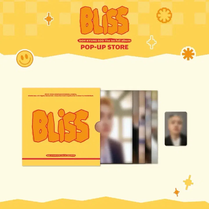 [BUNJANG] DOH KYUNG SOO BLISS pop-up MD LP Poster Set / 도경수 BLISS pop-up MD LP 포스터