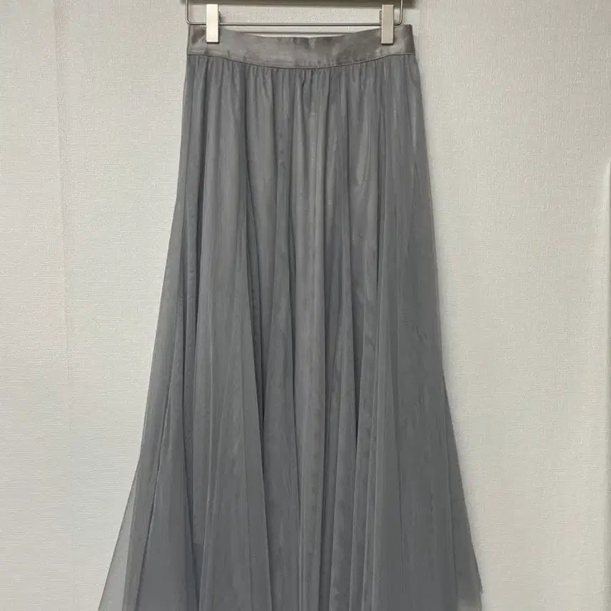 [BUNJANG] Leblanc Feau Chiffon Flare Skirt / 르블랑페이우 샤 스커트