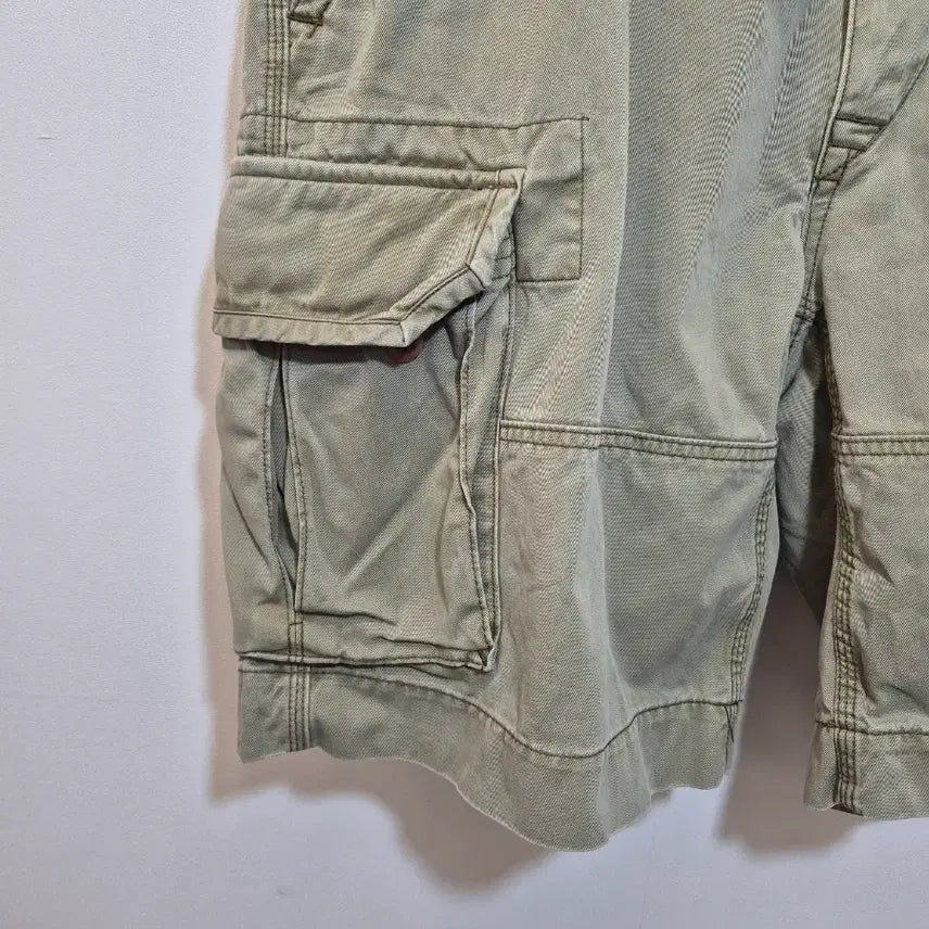 [BUNJANG] Polo Ralph Lauren Classic Khaki Cargo Shorts Size 36 / 폴로 랄프로렌의 클래식한 카키색 카고 반바지  36  사이즈