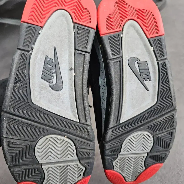 [BUNJANG] Nike Air Flight Black/Red Basketball Shoes / 나이키 에어 플라이트 블랙/레드 농구화