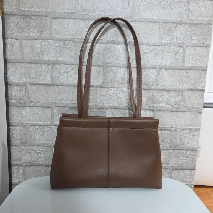 [BUNJANG] Brown Leather Shoulder Bag / 숄더백 새상품