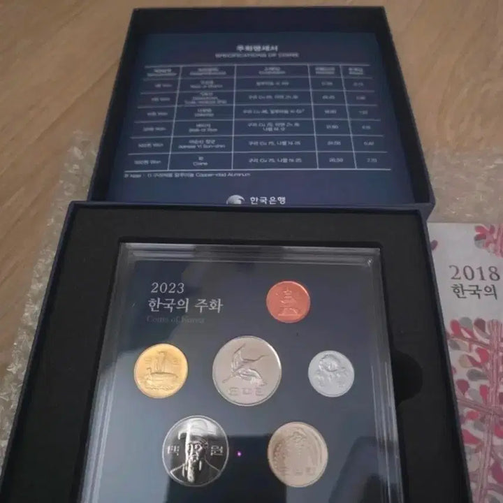 [BUNJANG] Bank of Korea Korean Coin Set (2023/2018) / 한국은행 2023/2018 한국의 주화 두종류 세트