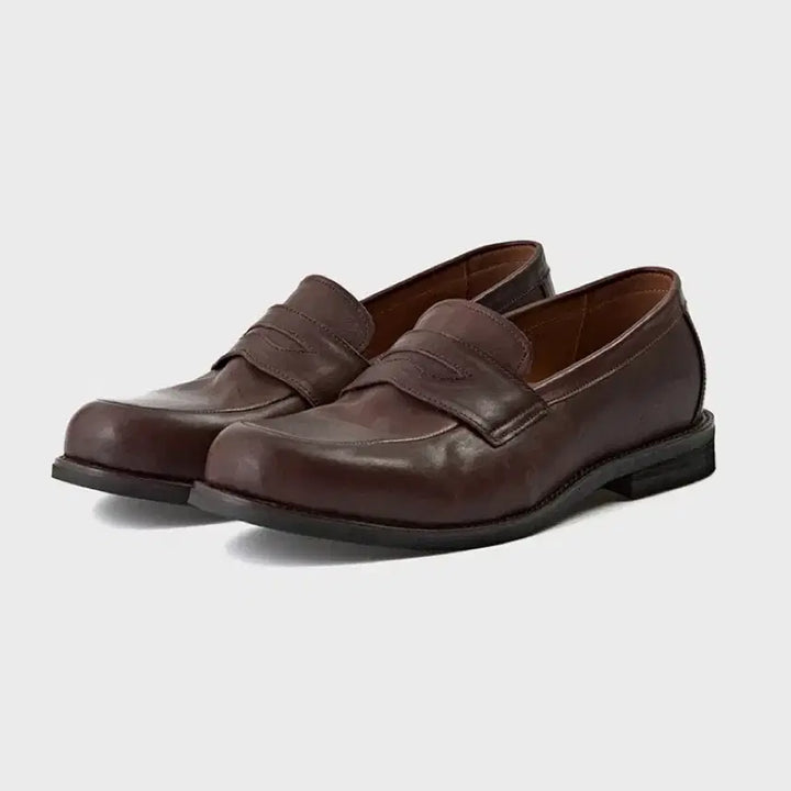 [BUNJANG] Josette Morgan Brown Loafers (Size 250) / 조셉트 모건 브라운 250