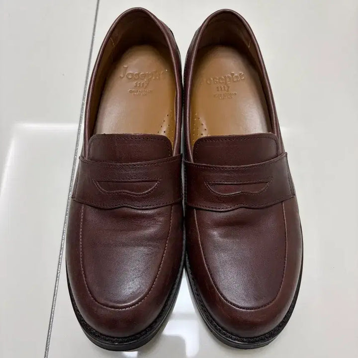 [BUNJANG] Josette Morgan Brown Loafers (Size 250) / 조셉트 모건 브라운 250