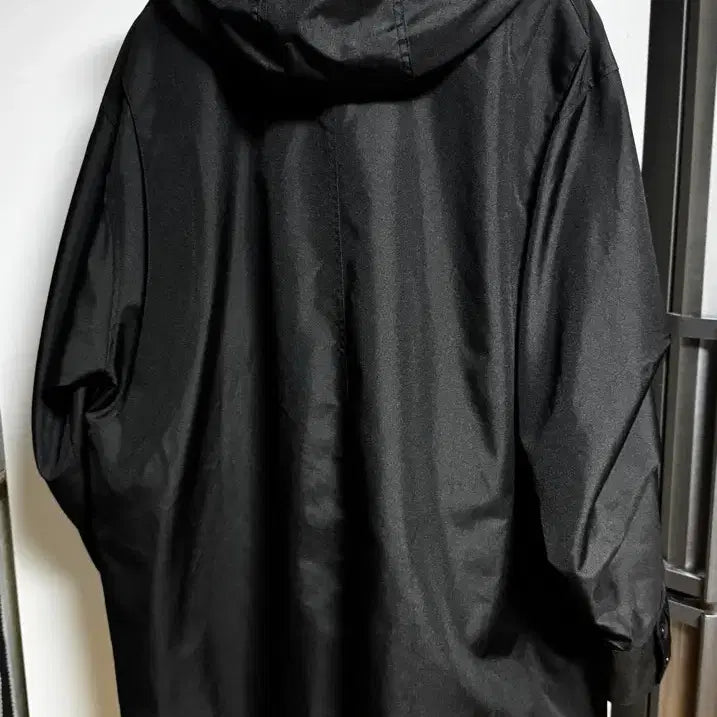 [BUNJANG] IL CORSO Black Oversized Mid Shell Parka Hooded Jumper Size 105 / 일꼬르소 IL CORSO 블랙 오버핏 미들 쉘파카 후드 점퍼 105사이즈
