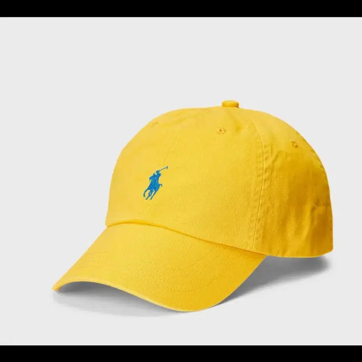 [BUNJANG] Polo Ralph Lauren Cotton Chino Baseball Cap Yellow Blue / [미착용] 폴로 랄프로렌 코튼 치노 베이스볼 캡 (정가 99,000원)