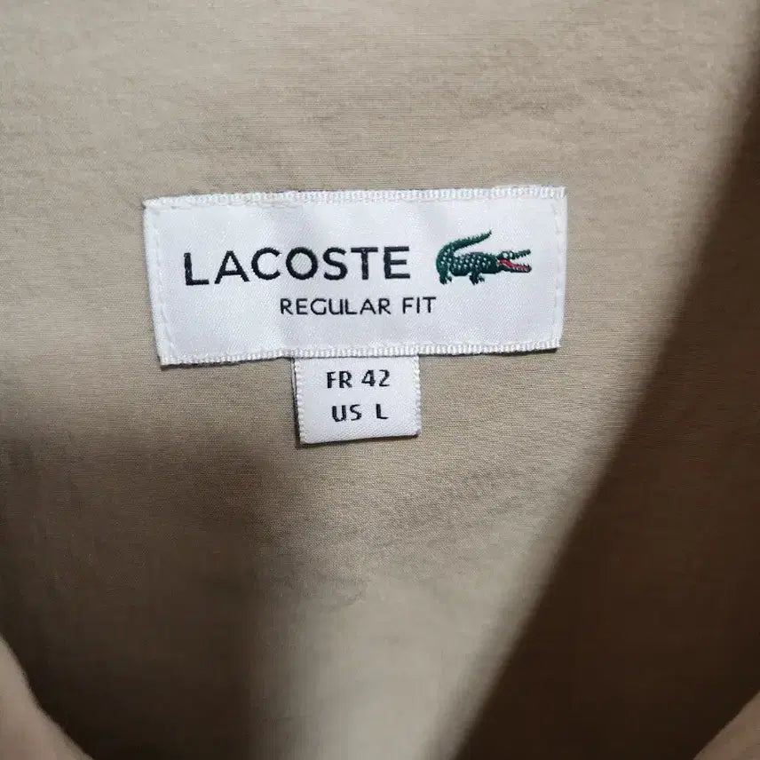 [BUNJANG] Lacoste Beige Zipper Jacket / 라코스테 베이지색 지퍼 자켓 팝니다. 정가 24만