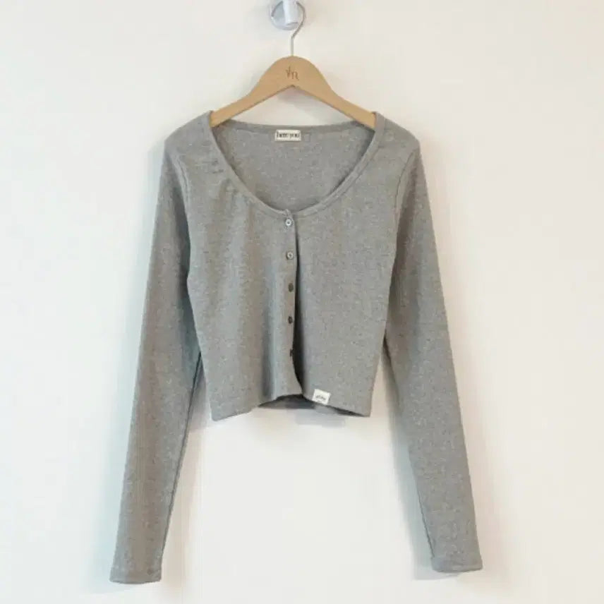 [BUNJANG] Yuri-e Here You Basic Cardigan Gray / [미개봉 새상품]유리에 히얼유 베이직 가디건 그레이