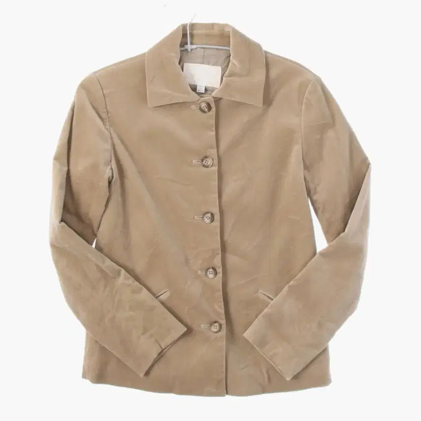 [BUNJANG] Natural Beauty Basic Velvet Blazer Jacket / 일본 빈티지 내추럴뷰티베이식 벨벳 블레이저 자켓