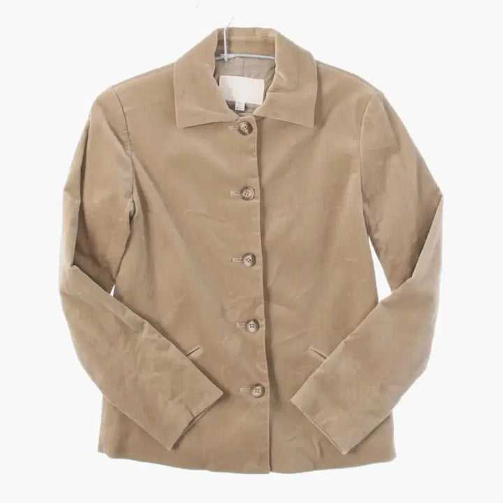 [BUNJANG] Natural Beauty Basic Velvet Blazer Jacket / 일본 빈티지 내추럴뷰티베이식 벨벳 블레이저 자켓