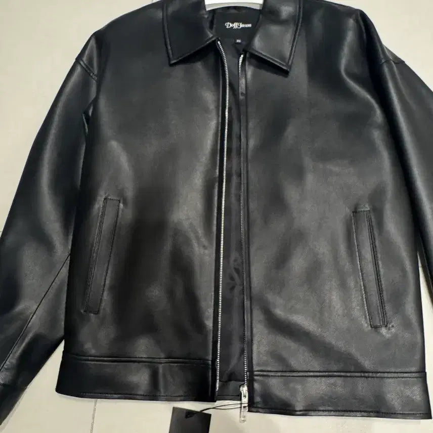 [BUNJANG] Dope Jasons Black Leather Jacket / 도프제이슨 가죽자켓