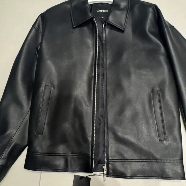 [BUNJANG] Dope Jasons Black Leather Jacket / 도프제이슨 가죽자켓