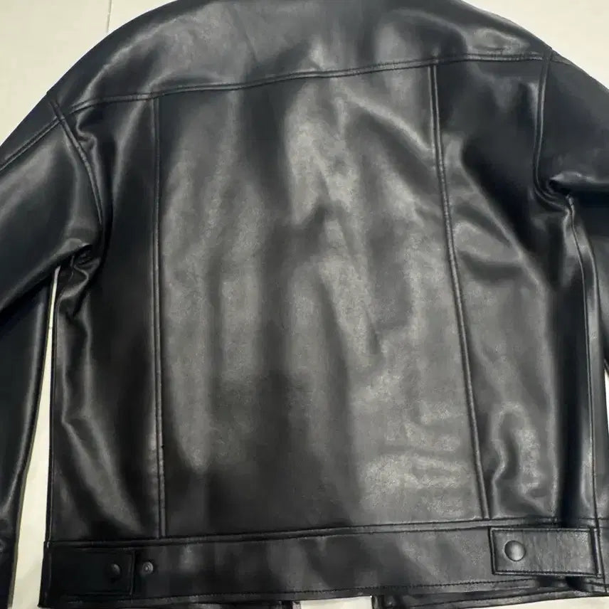 [BUNJANG] Dope Jasons Black Leather Jacket / 도프제이슨 가죽자켓