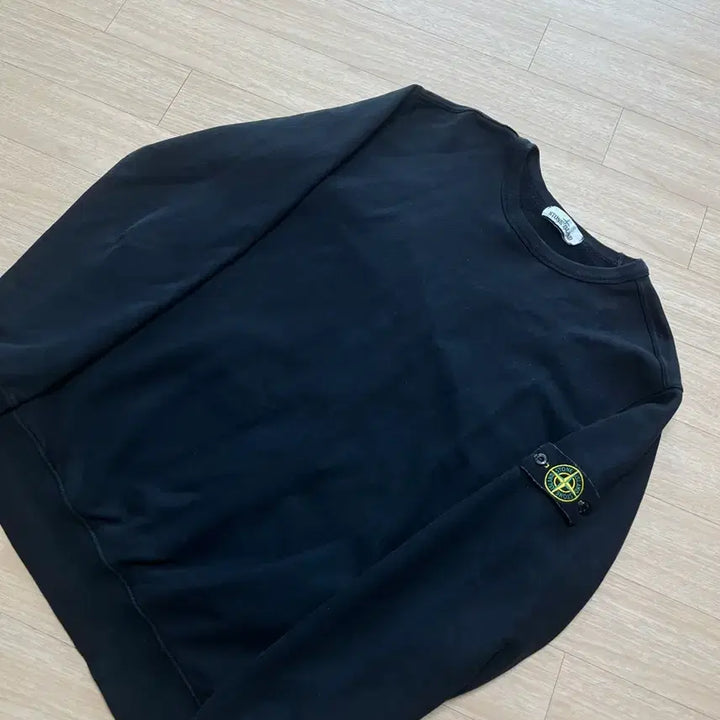 [BUNJANG] Stone Island Black Sweatshirt 2XL / [새상품급/2XL] 스톤아일랜드 블랙 맨투맨 새상품급 2XL