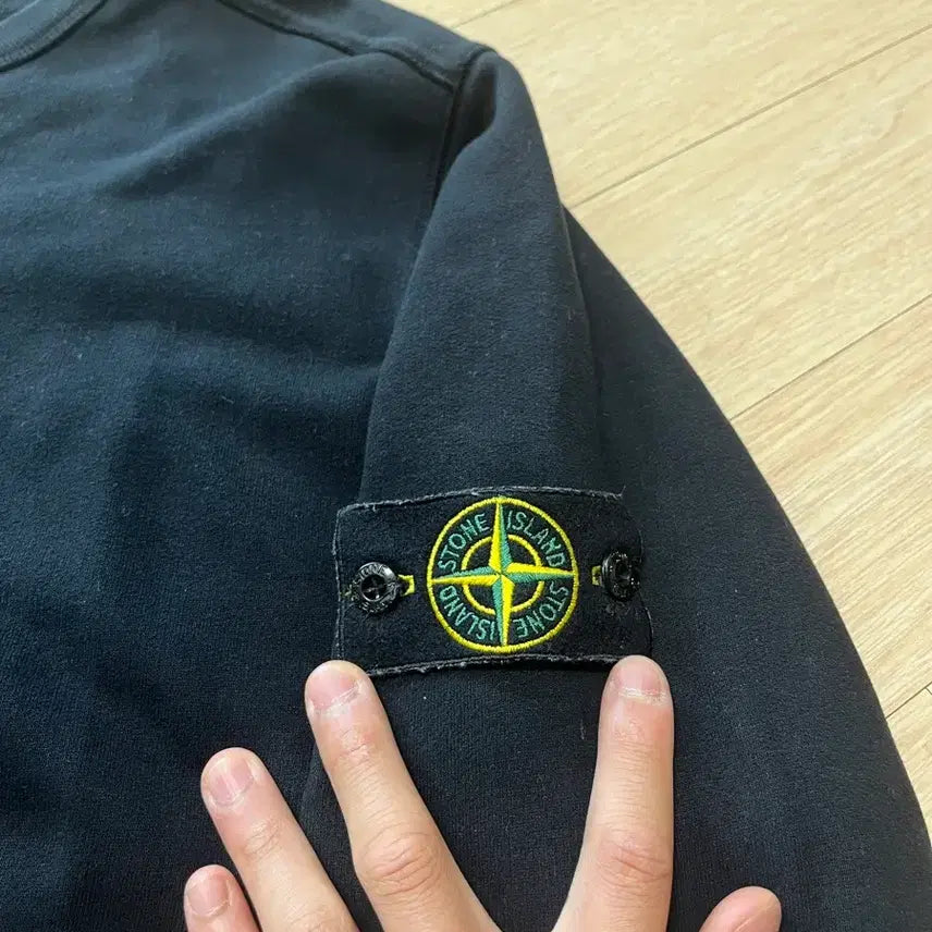 [BUNJANG] Stone Island Black Sweatshirt 2XL / [새상품급/2XL] 스톤아일랜드 블랙 맨투맨 새상품급 2XL