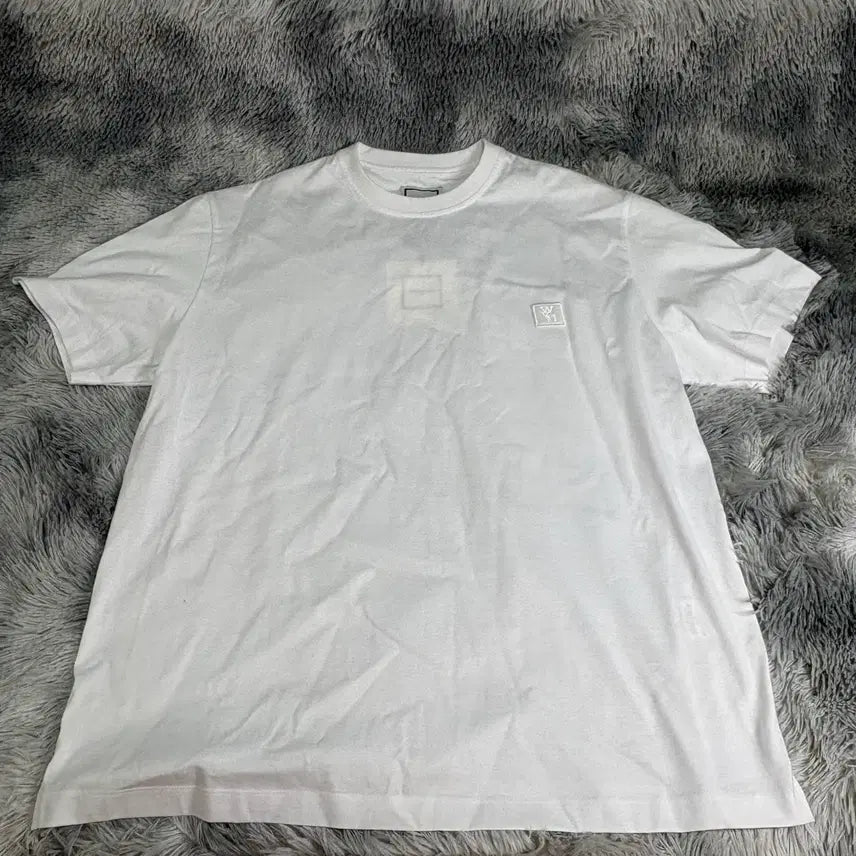 [BUNJANG] Wooyoungmi Back Logo T-Shirt Size 50 New / 우영미 백로고 반팔 50사이즈 새상품