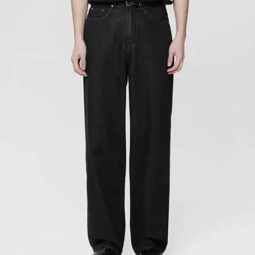 [BUNJANG] Branded 51036 Cone Onyx Jeans Extra Wide Straight Black / (32) 브랜디드 51036 콘 오닉스 진
