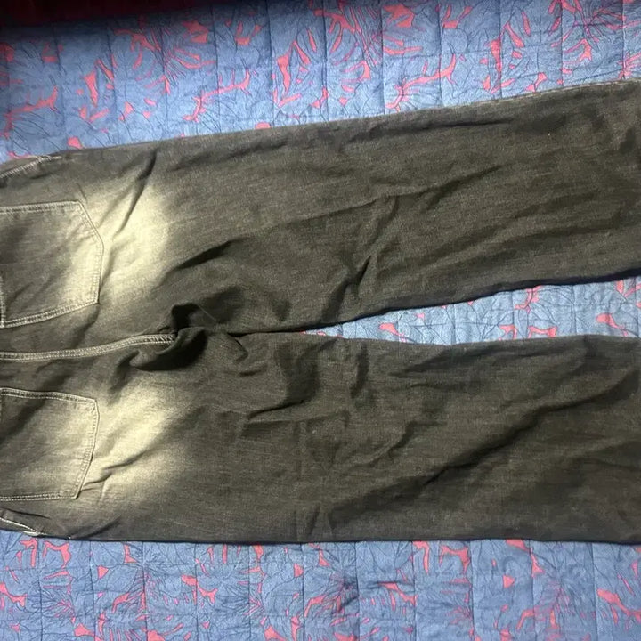 [BUNJANG] ShorDitch Slit Wide Denim Pants / 쇼디치 절개 와이드 데님 팬츠