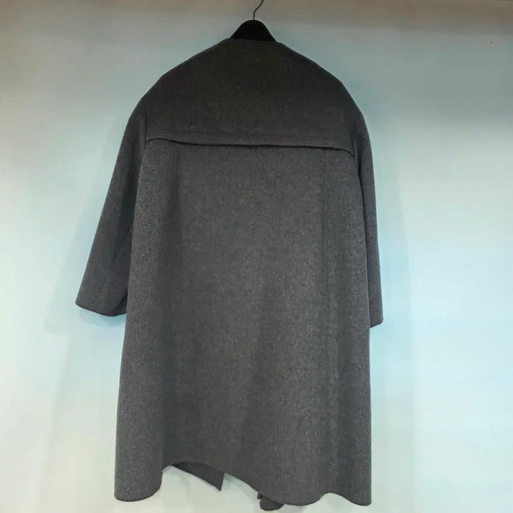 [BUNJANG] Time Cashmere Blend Open-Front Coat / 타임 캐시미어 혼방 오픈형 코트