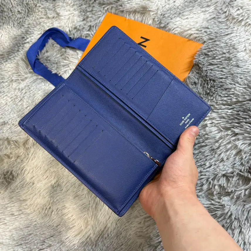 [BUNJANG] Louis Vuitton Brazza Wallet Cobalt Blue / [OS,풀구성품] 루이비통 브라짜월릿 장지갑 코발트블루
