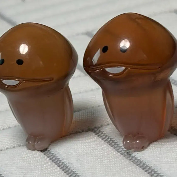 [BUNJANG] Nameko Transparent Clear Figure / 나메코 투명 클리어 피규어