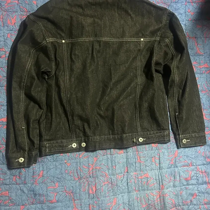 [BUNJANG] Washing Stitch Denim Jacket / 워싱 스티치 데님 자켓